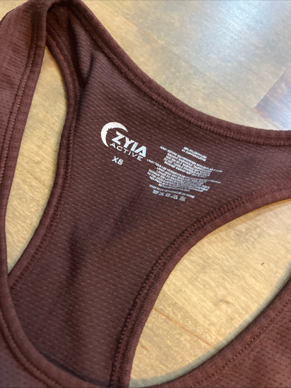 Zyia Active Copper Charged seamless tank top xs women’s